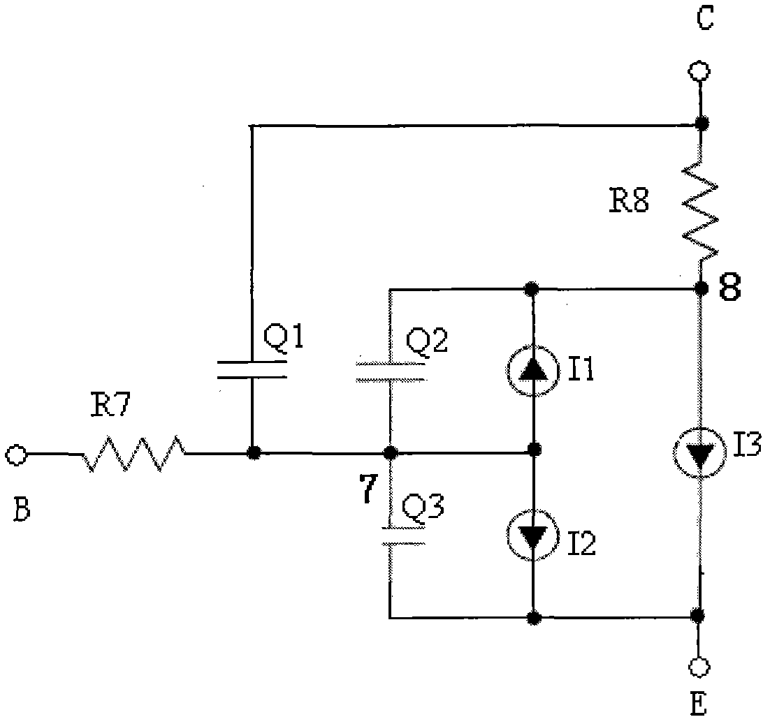Method for extracting parameters of bipolar transistor and equivalent circuit of bipolar transistor