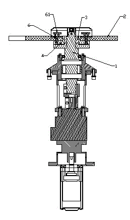 Quick disassembling mechanism for driving plate of packaging equipment