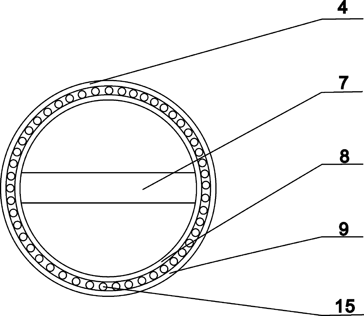 A pre-winding device for winding tape