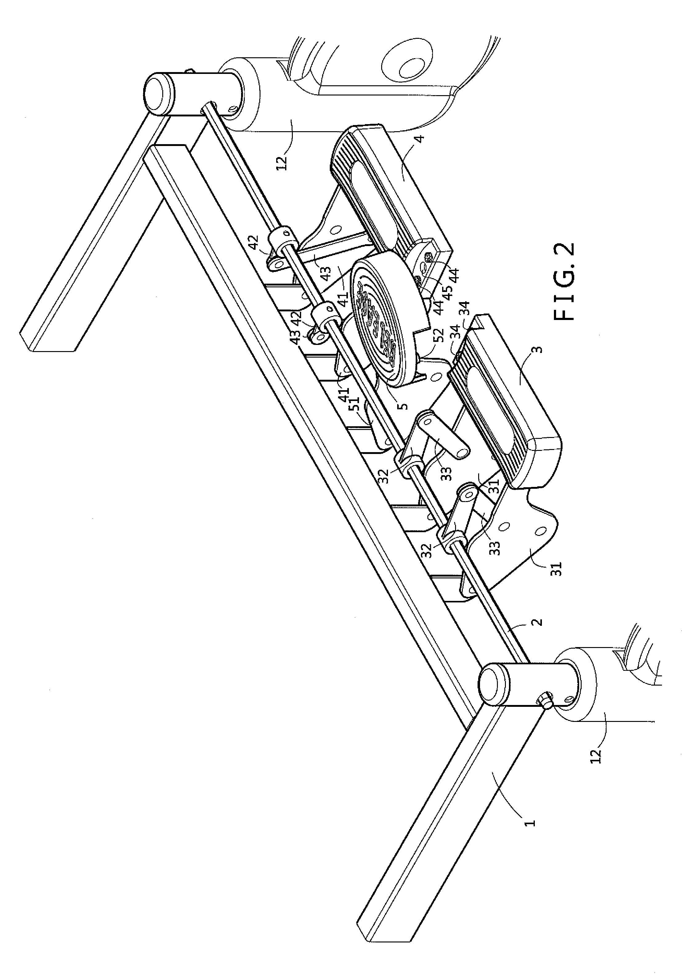 Motion control apparatus for hospital bed
