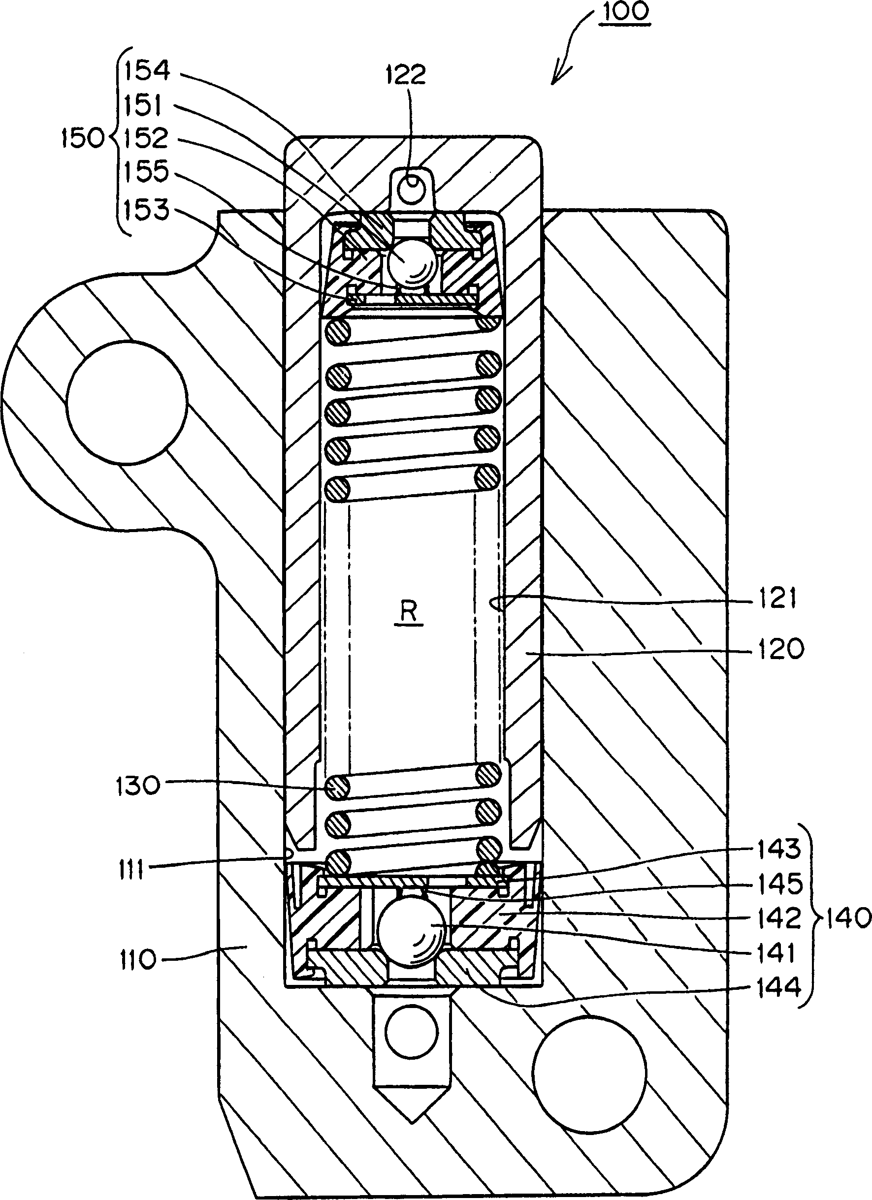 Hydraulic tensioner