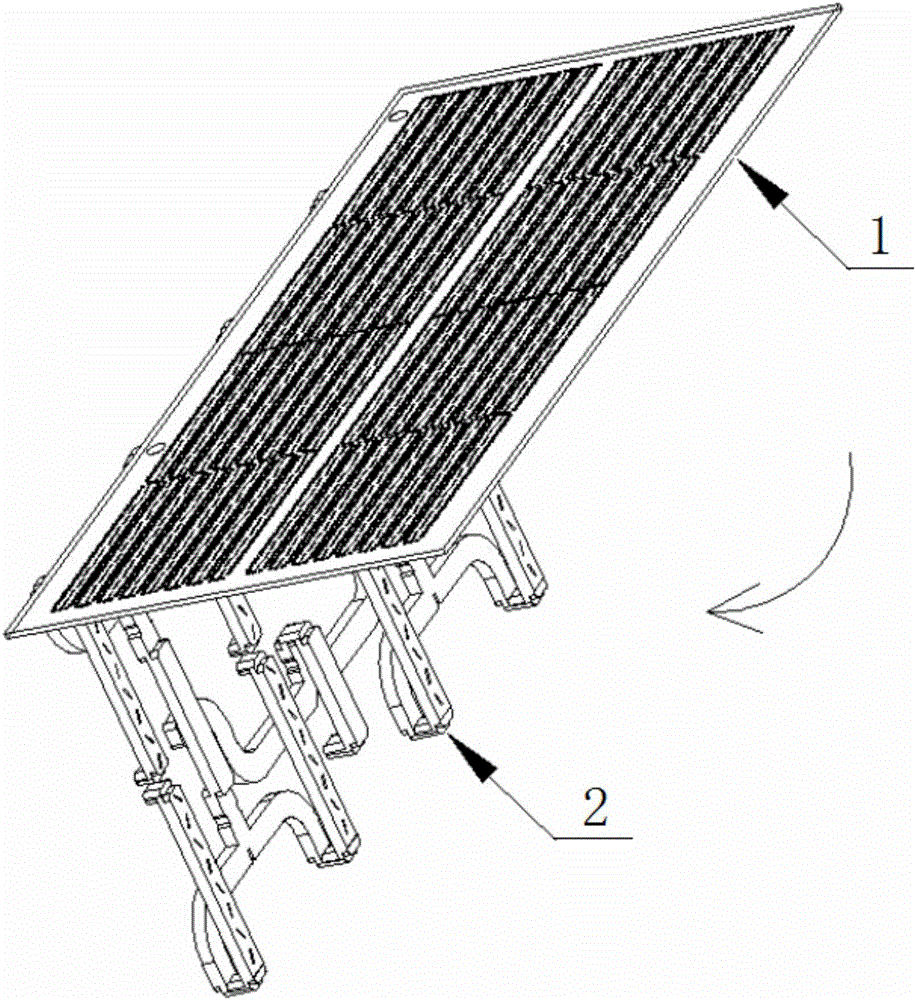 Medium waveguide crack array antenna with series feed of metal hollow waveguide