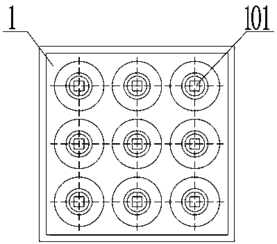 LED plant joint growth lamp unit module and joint manner thereof