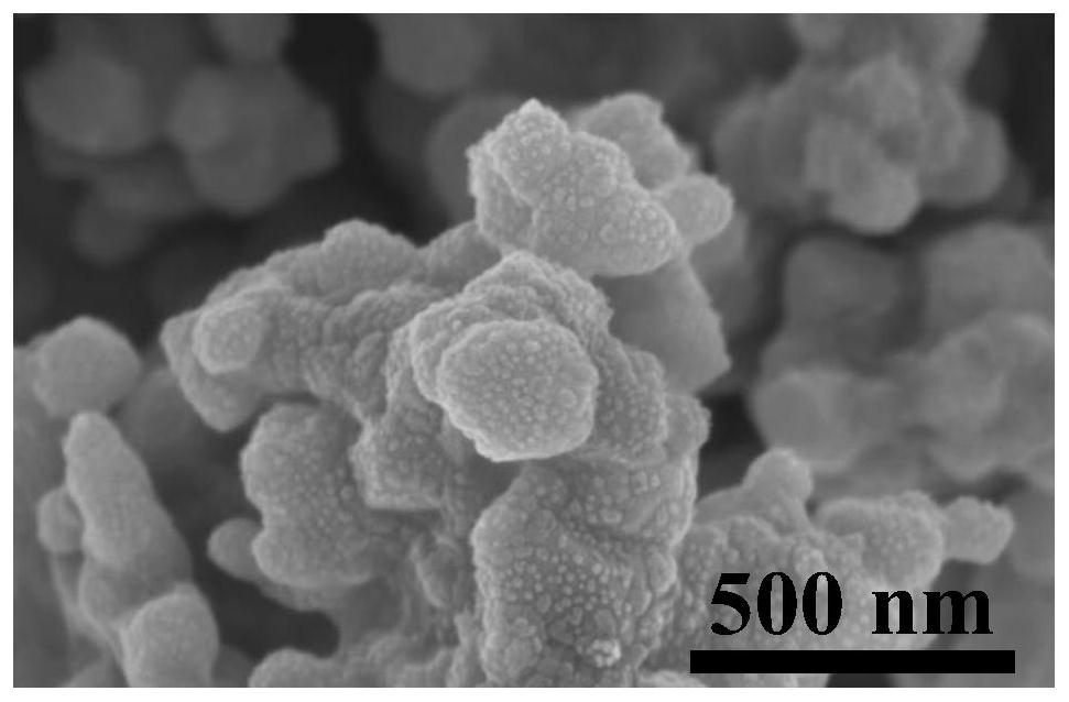 Lithium-rich manganese-based layered material with sulfur-doped surface and lithium sulfate protective layer