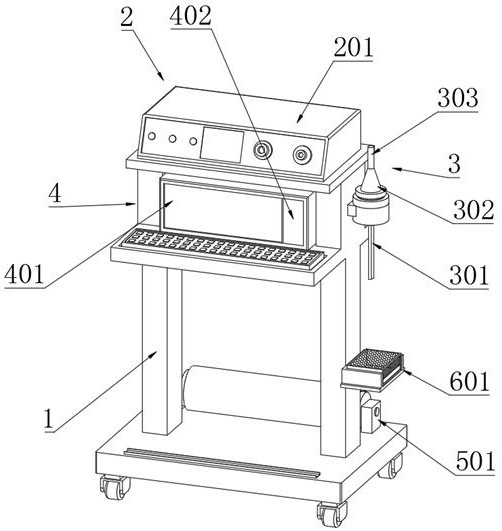 Camera shooting processing system for medical endoscope