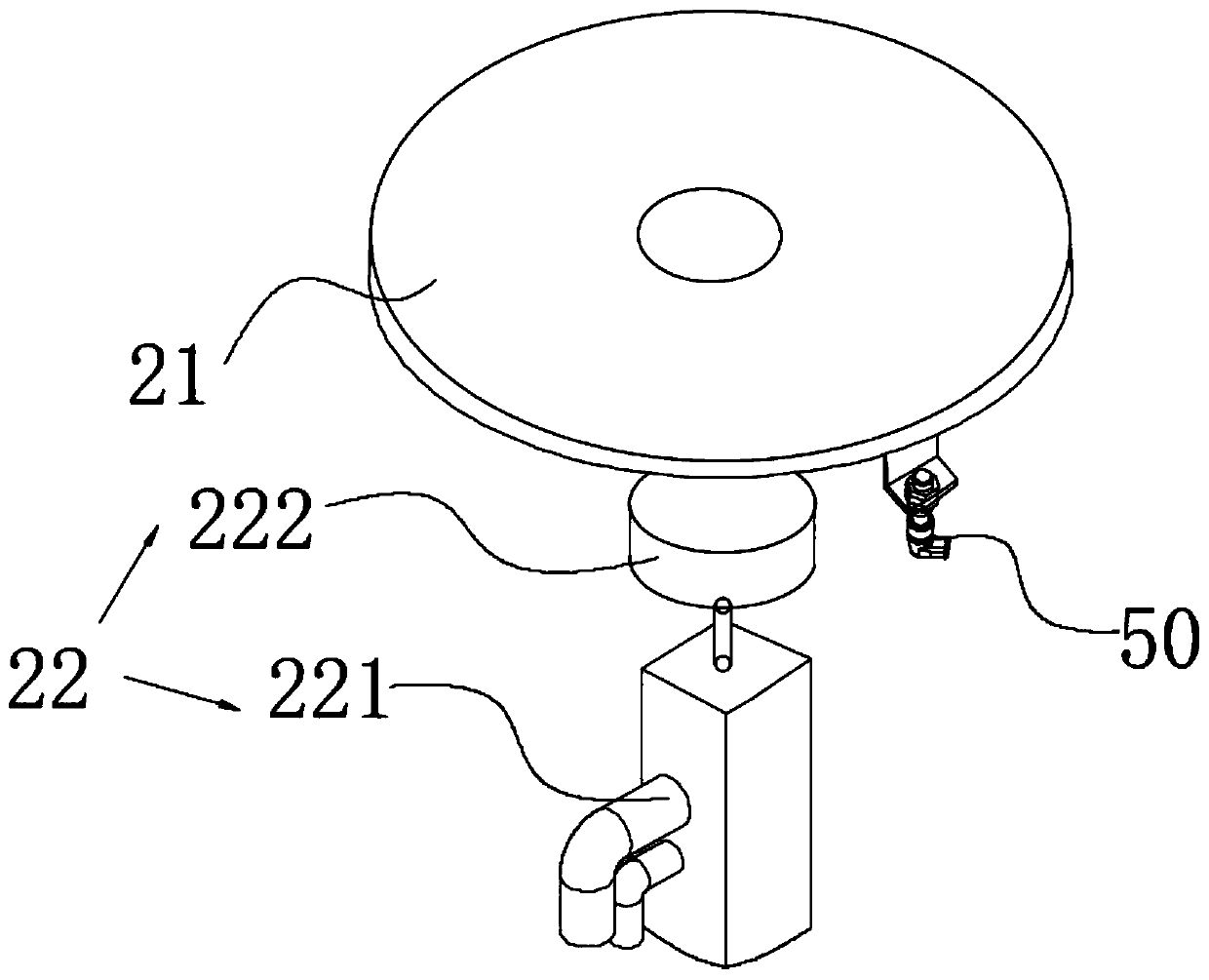 Workpiece nitriding layer removing device and system