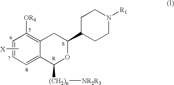 3-piperidinylisochroman-5-ols as dopamine agonists