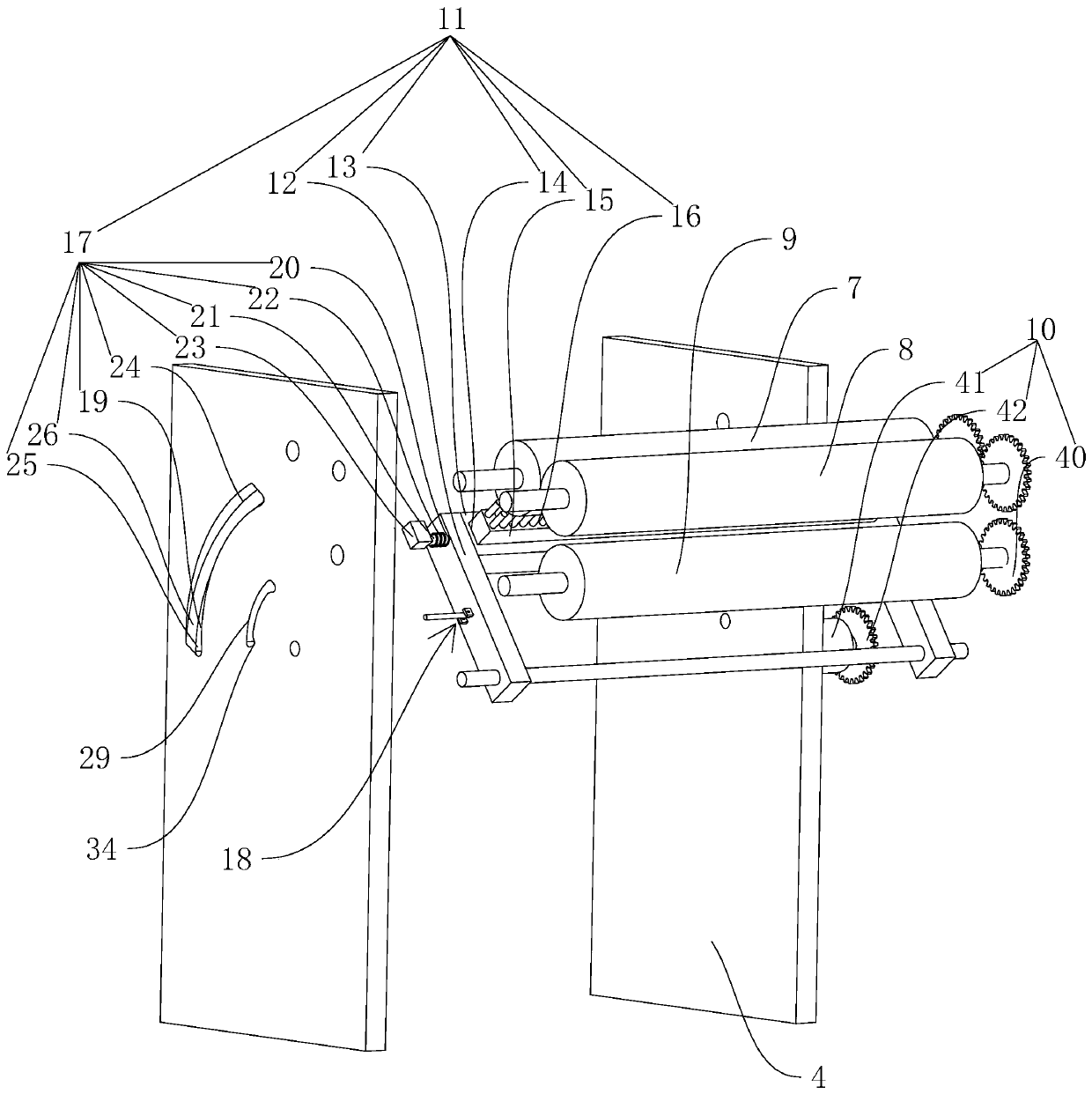 Glazing and calendering process of paper