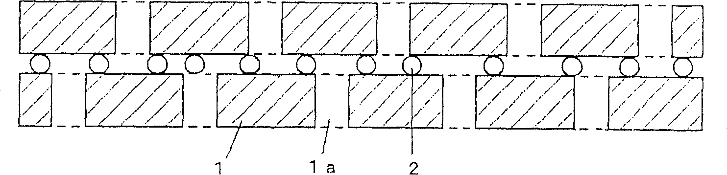 Electronic component separator and method for producing the same