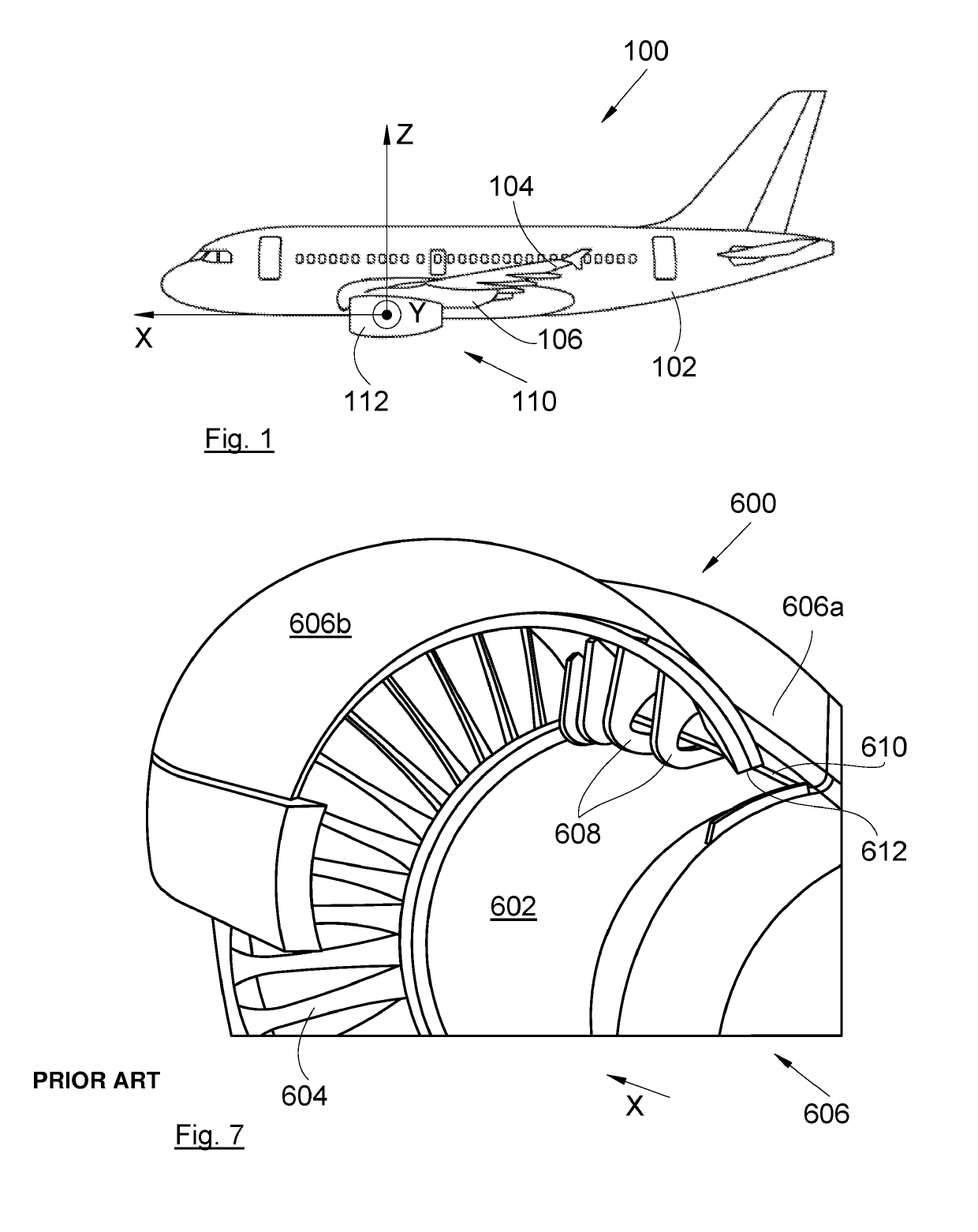 Dual-flow jet engine for an aircraft with an improved aperture