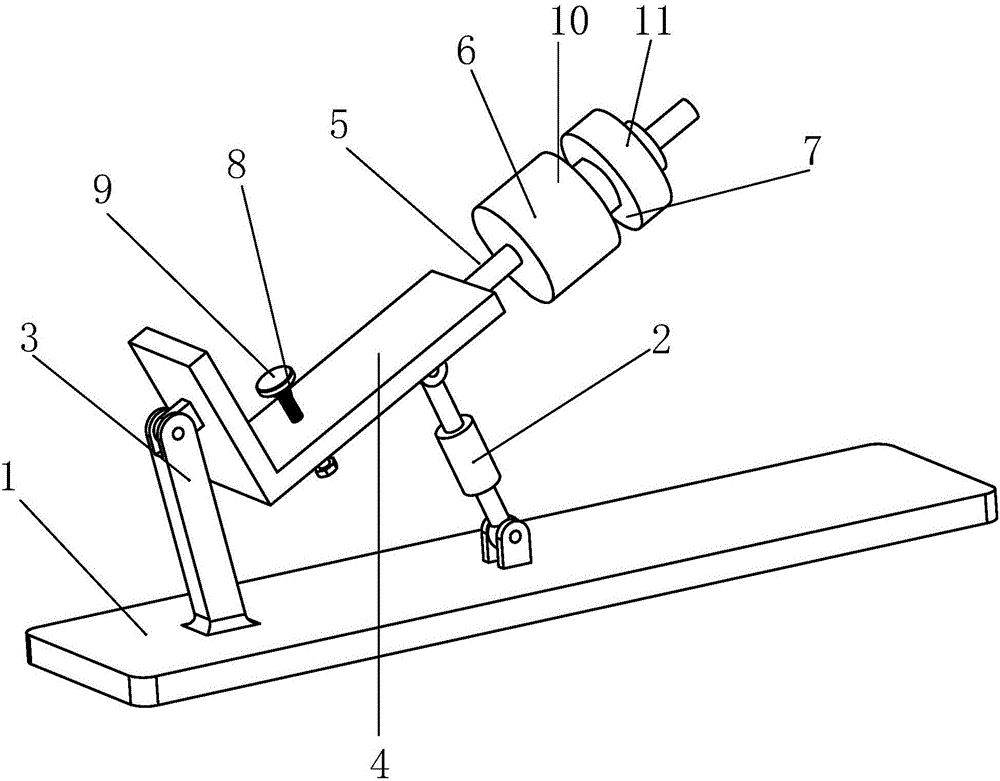 Clamp used for universal steel submerged-arc welding