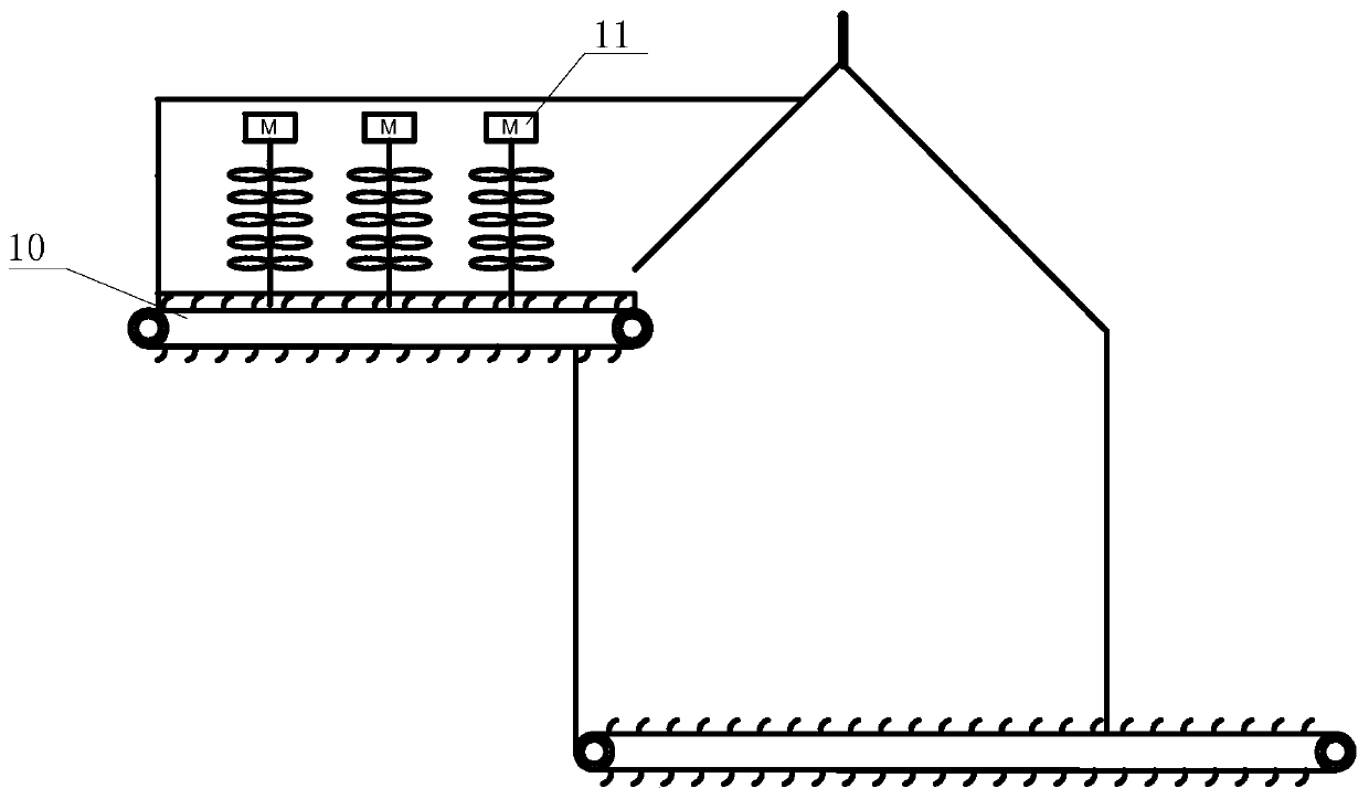 Automatic oily sludge treatment system and treatment process