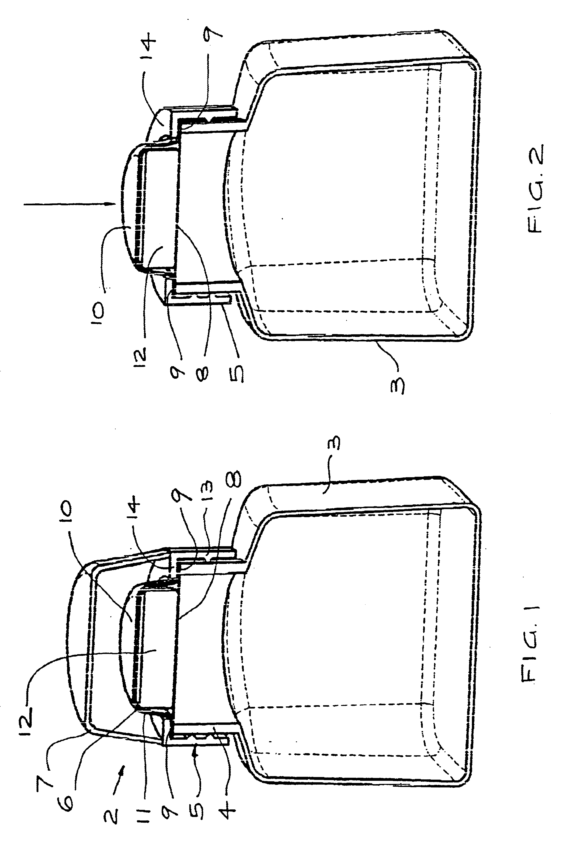 Discharge cap for releasable product