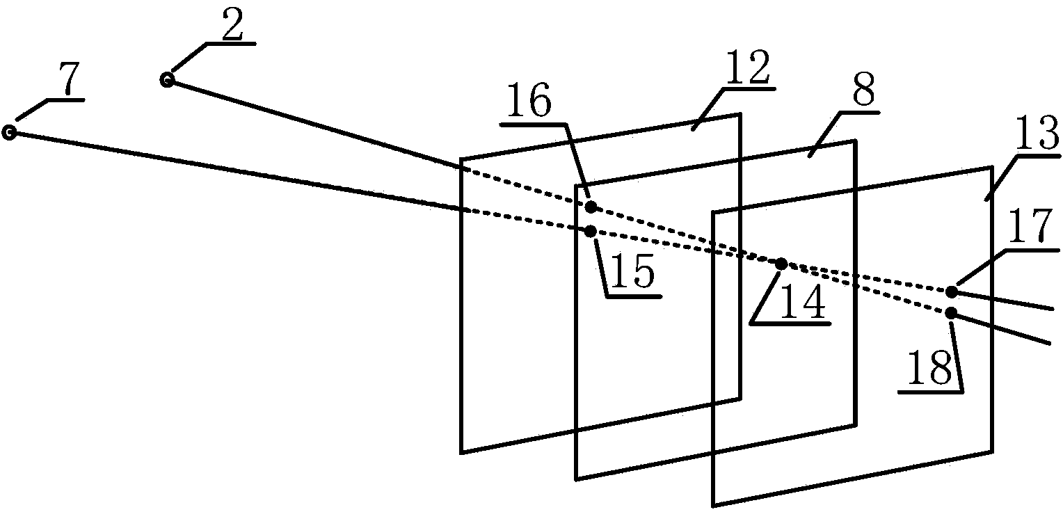 Positioning device and positioning method of handheld imaging system