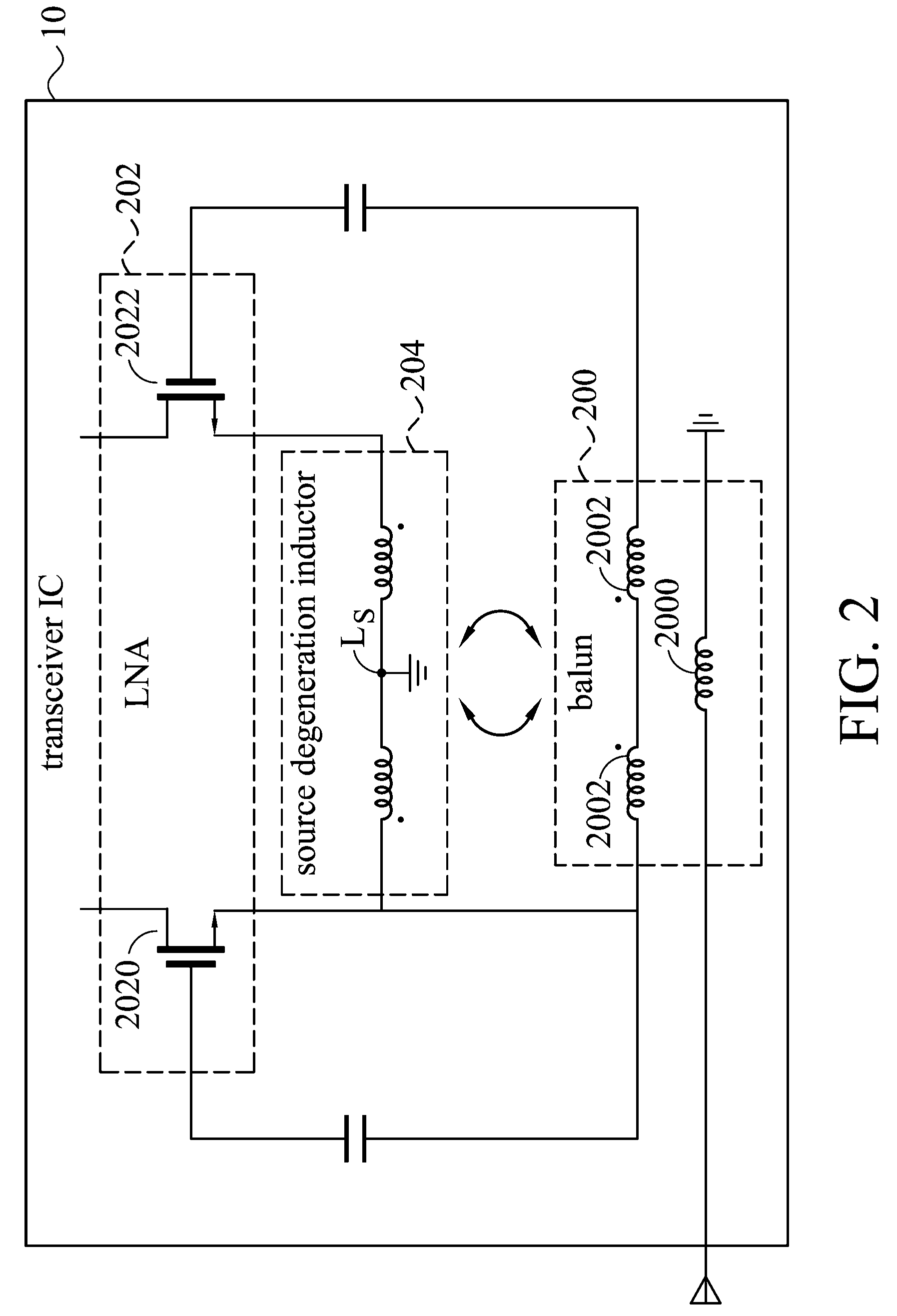 Transceiver and integrated circuit