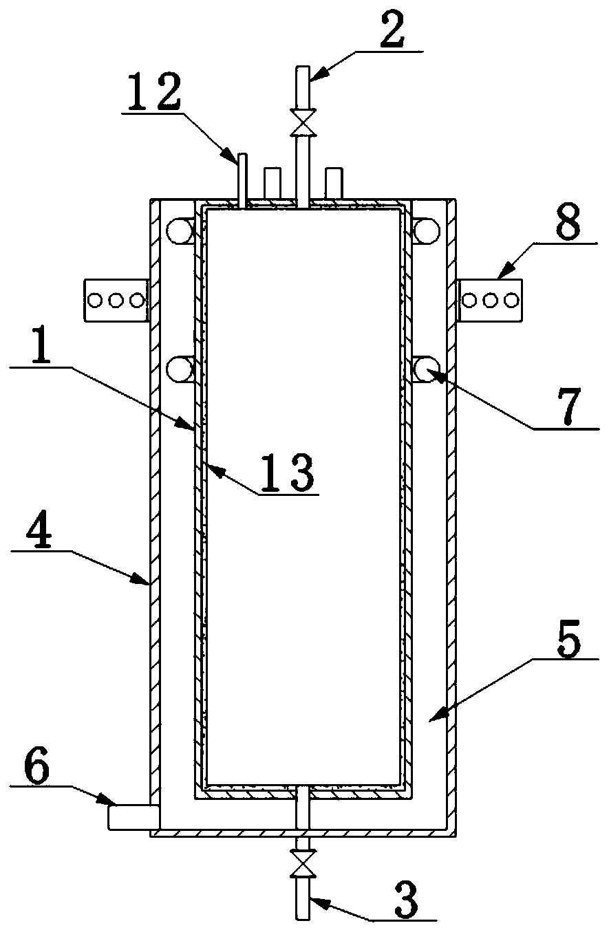 Device and method for preparing high-purity gallium