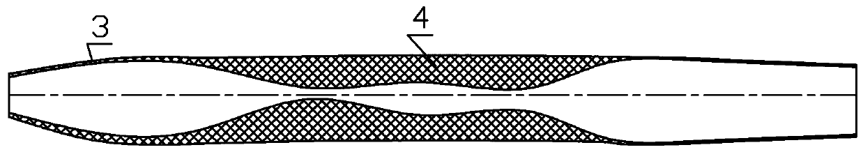 One-way thrombus removal device
