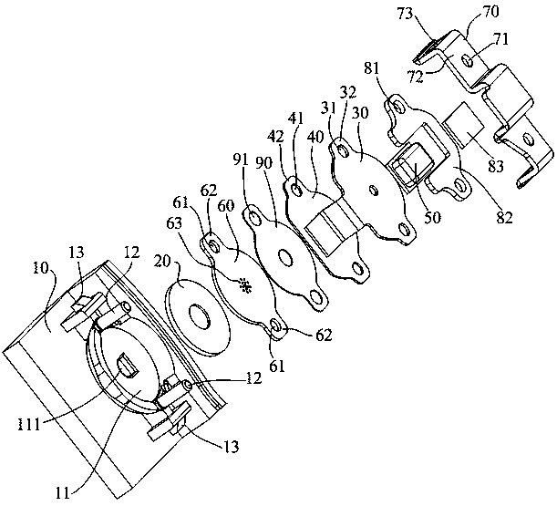 Microphone waterproof mounting structure and intelligent electronic product