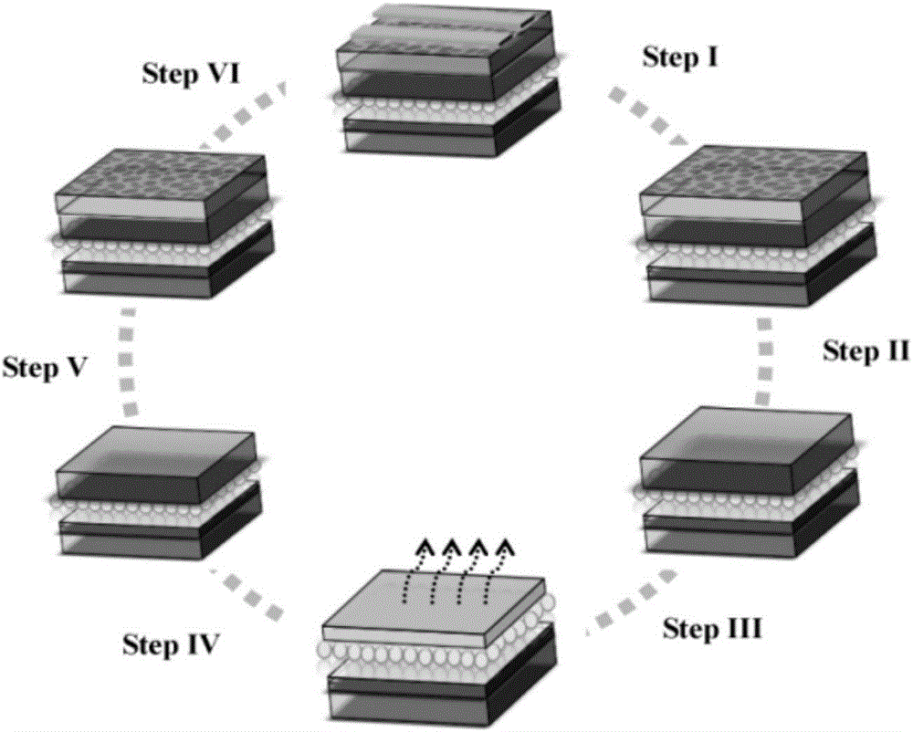 Method for preparing secondary perovskite solar cell