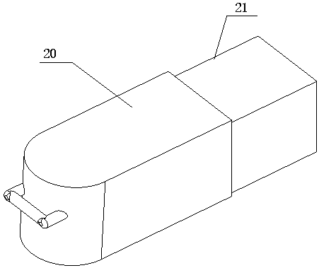 Integrated waste heat recovery drying device