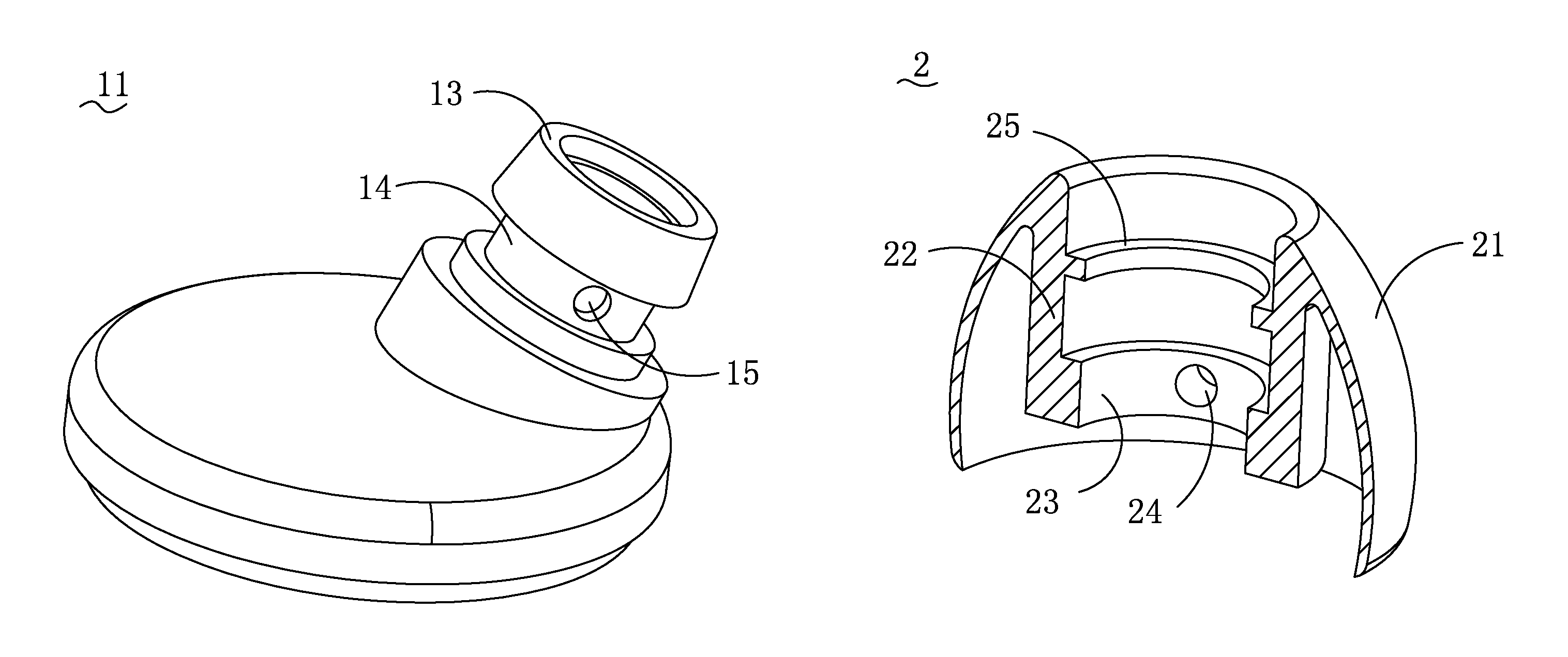 Earphone with rotatable earphone cap