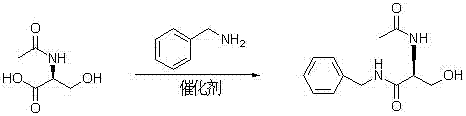 Synthetizing method of lacosamide