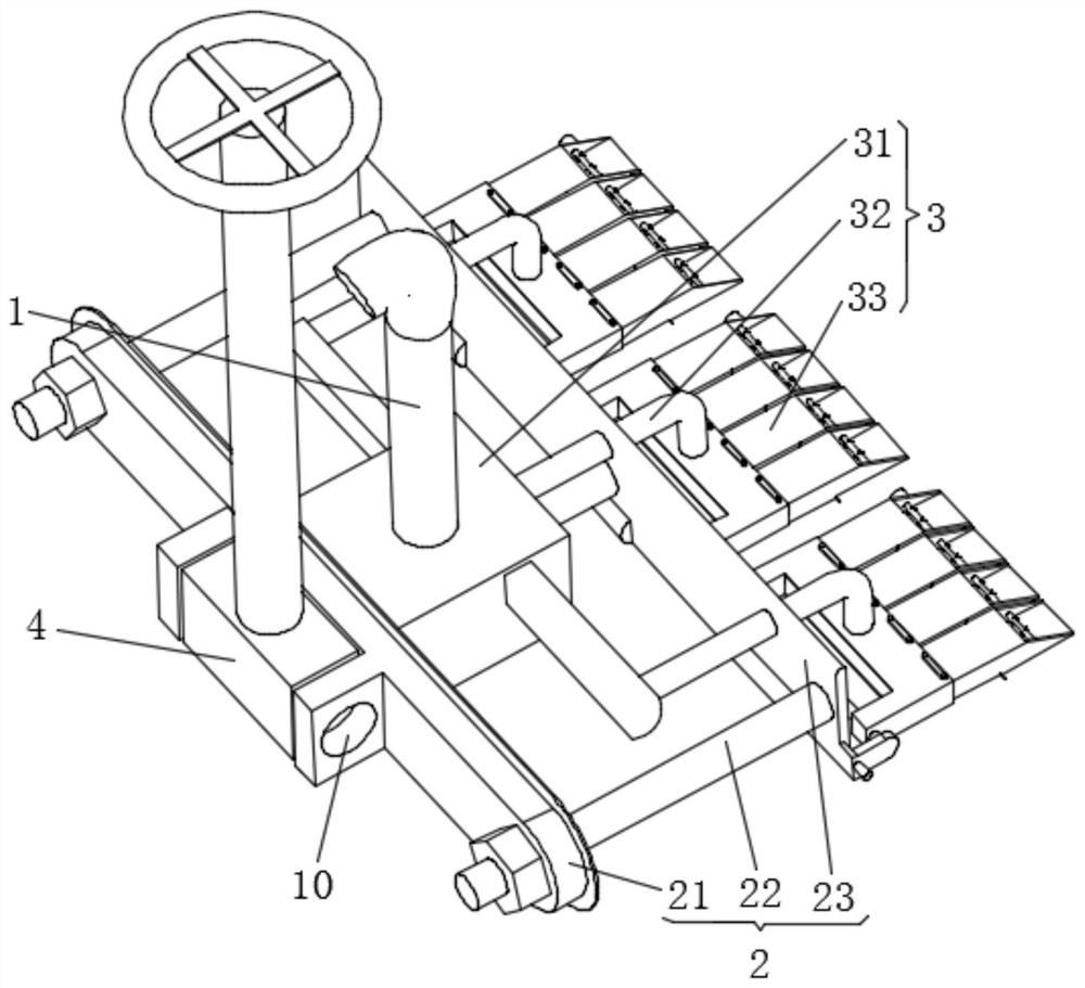 Material suction device and material suction method of processing equipment for straw granule manufacturing