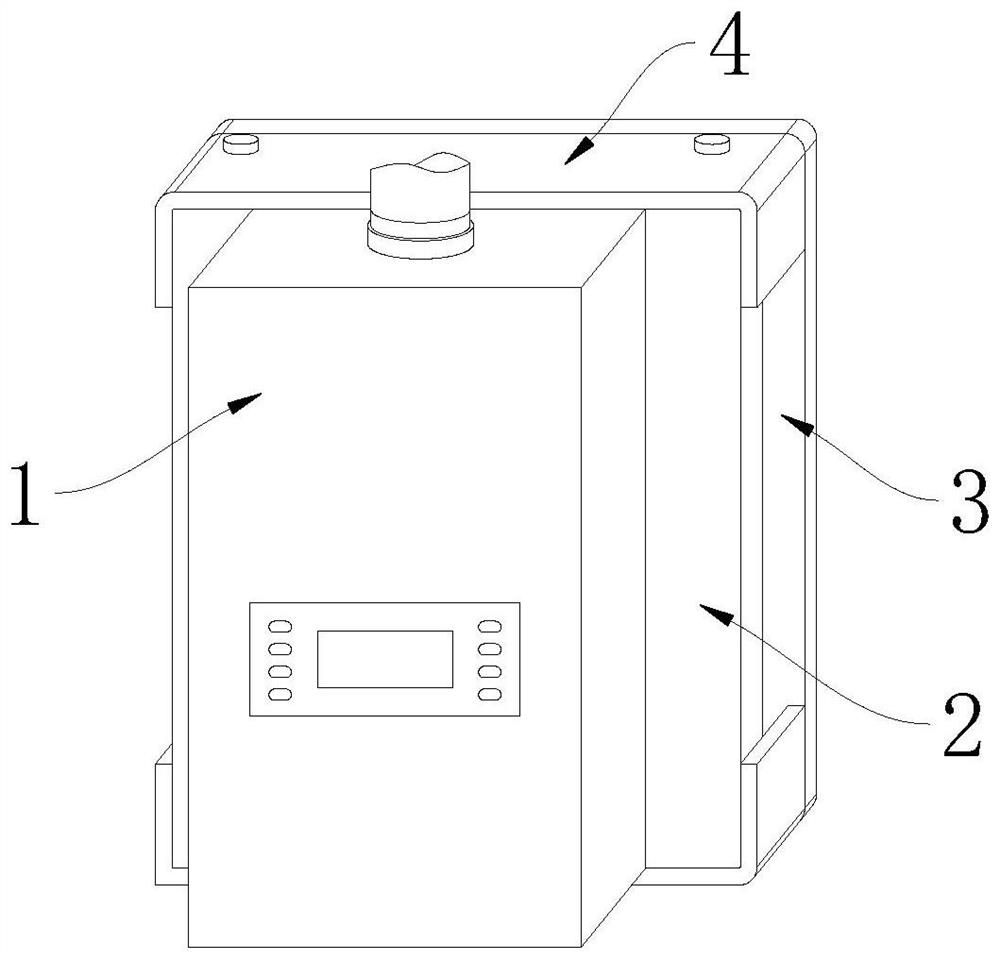 Gas wall-hanging stove