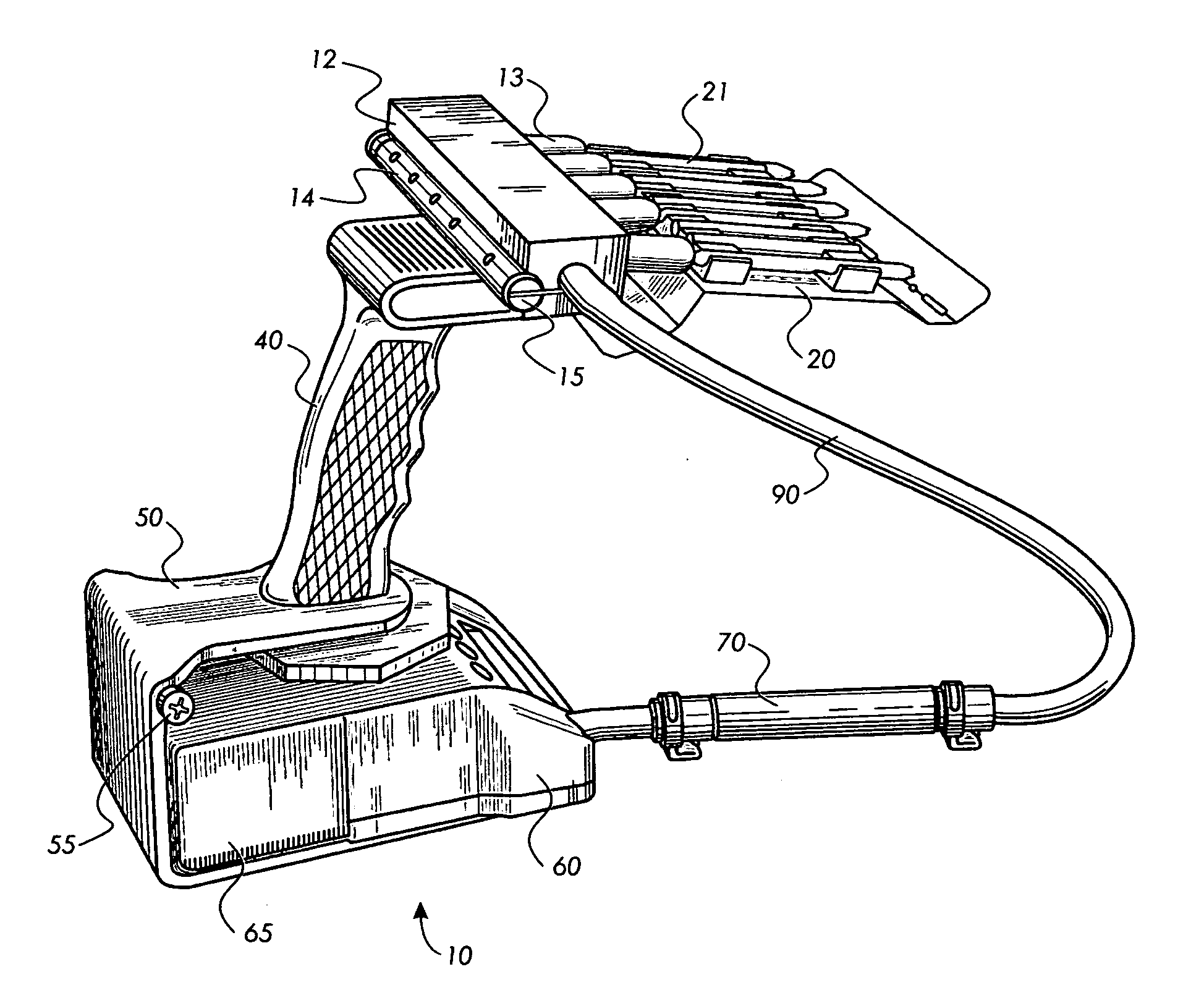 Air sampling system and method for calibration