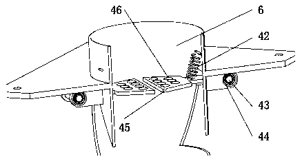 Air bag type telescopic fruit picking and collecting device