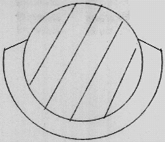 Cold-bending forming process for open type elastic limiting clamping ring