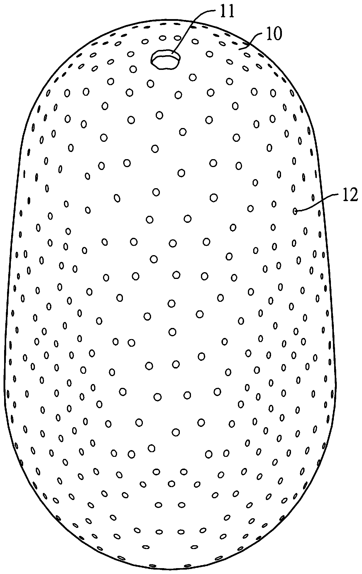 Traditional Chinese medicine-containing fruit and preparation method thereof