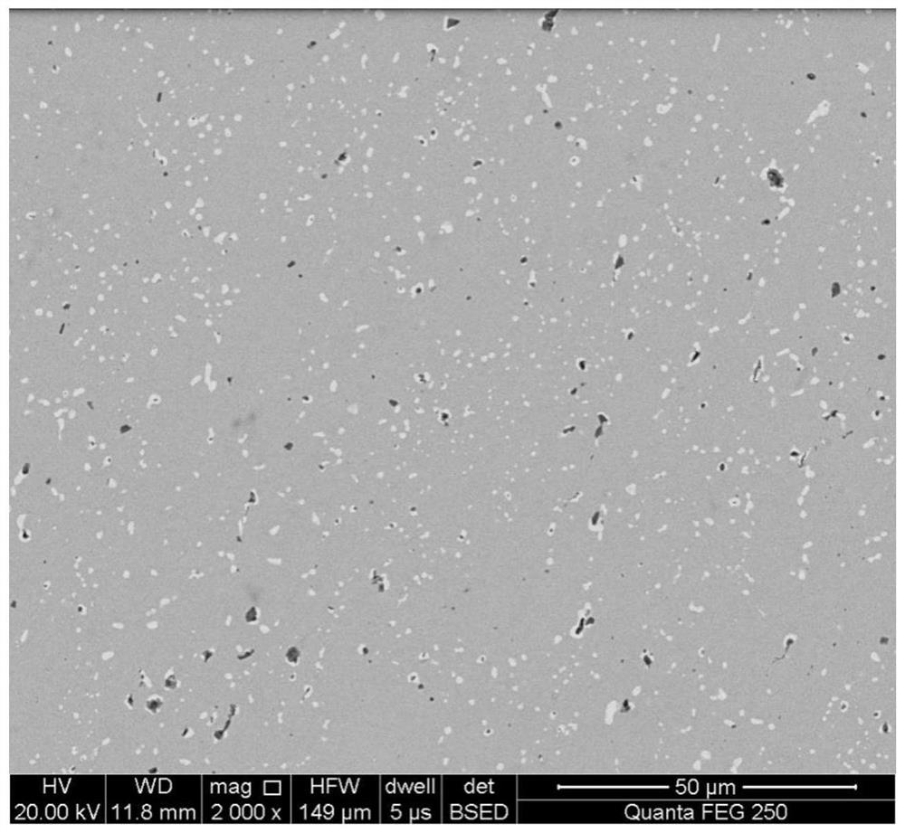 Intermetallic compound and carbonitride co-hardened powder metallurgy high-speed steel and preparation method thereof