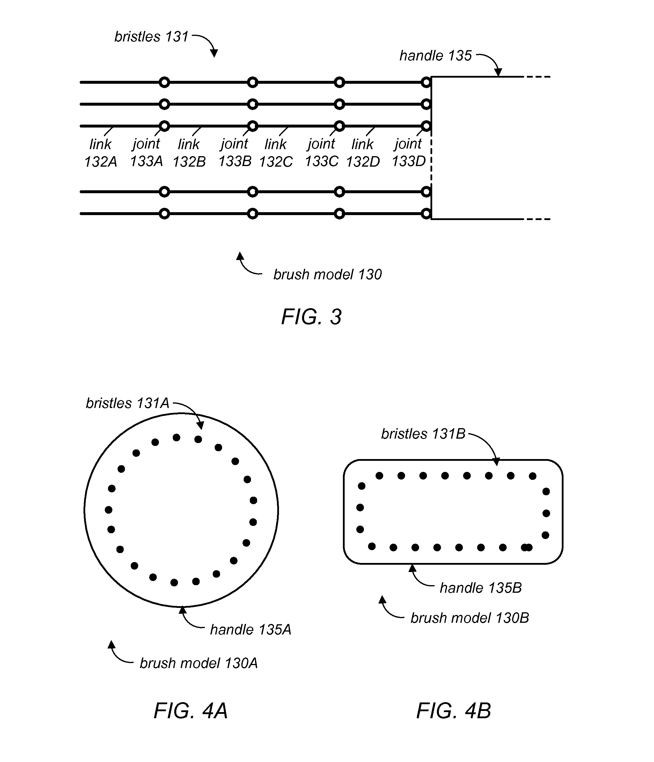 System and Method for Generating Vector Output From a Physical Simulation of a Bristle Brush