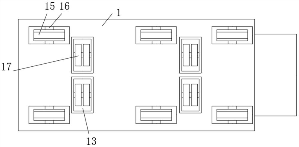 Intelligent inspection device for railway communication machine room