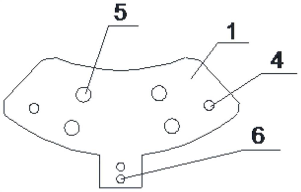 Paint spraying tool for rivet holes