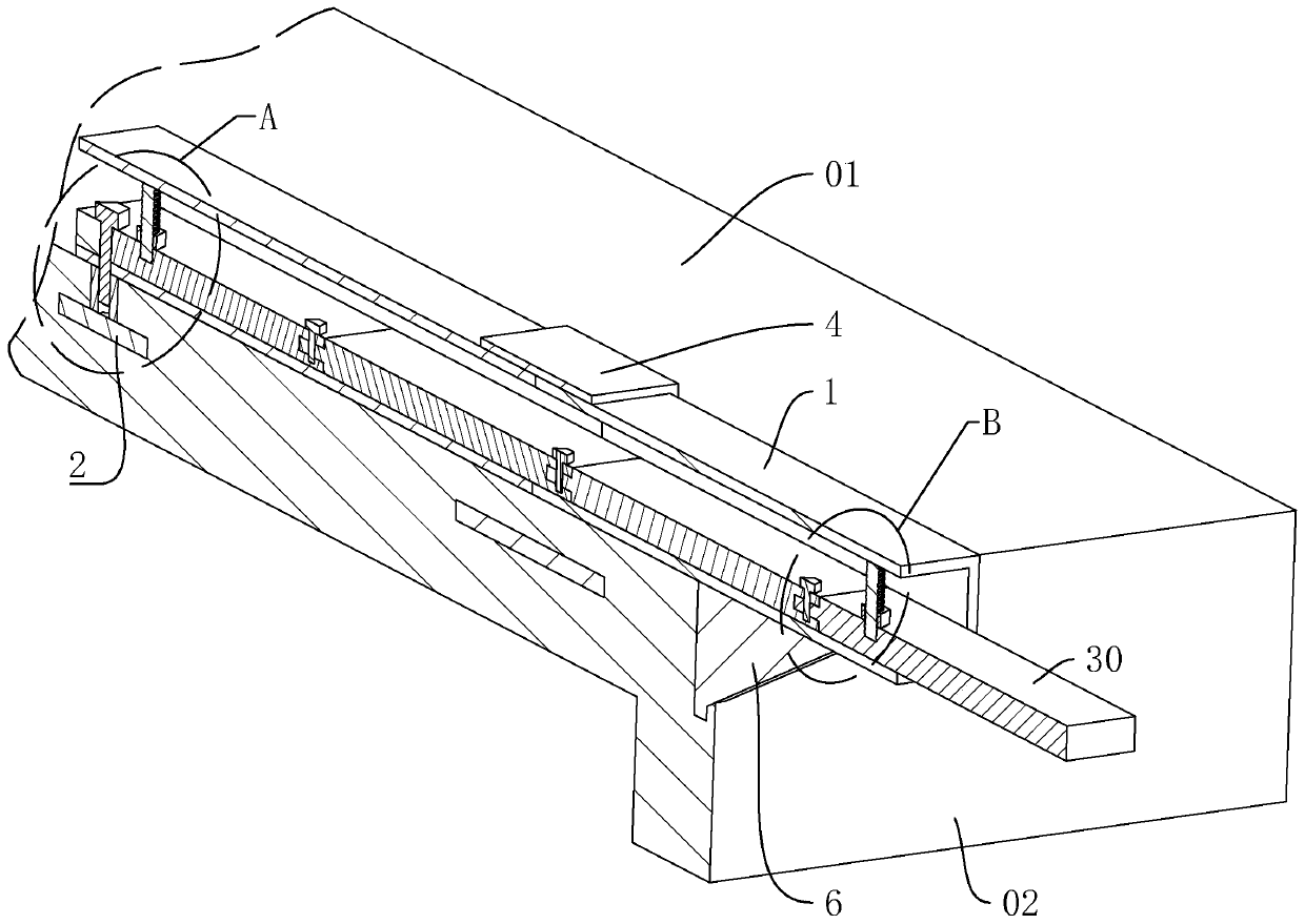 Cantilever force-bearing frame and mounting method thereof