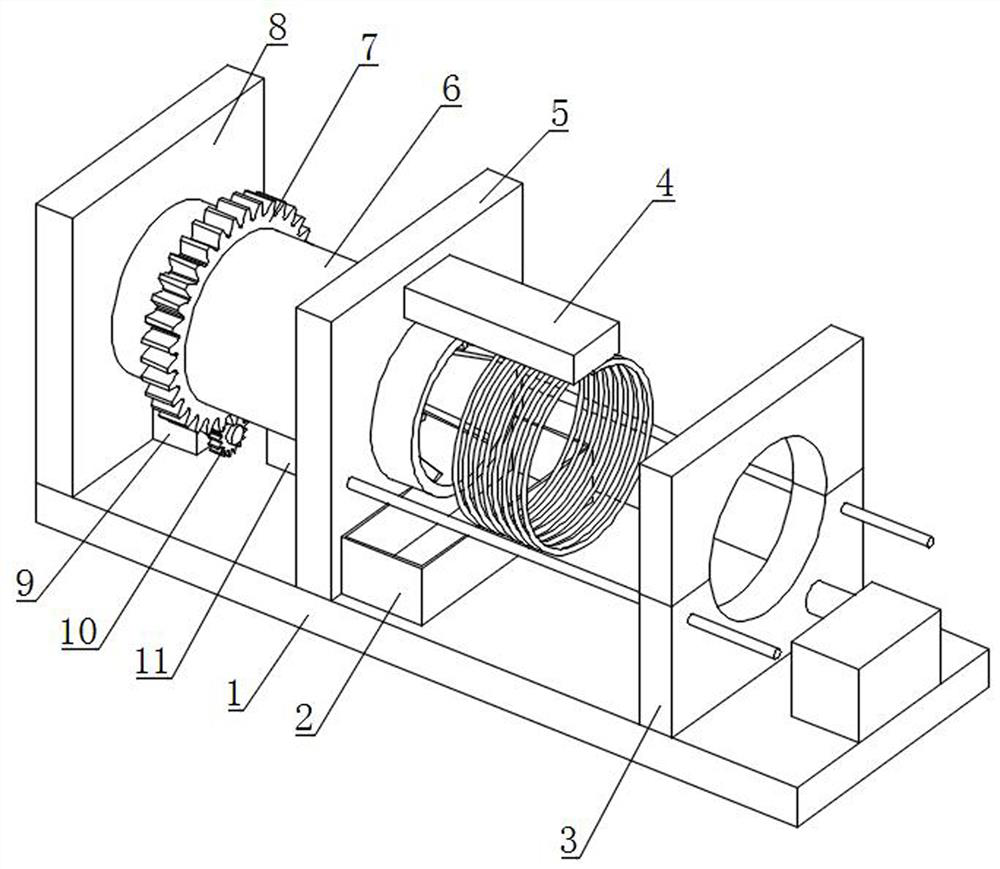 Multifunctional tunnel supporting pointed machine