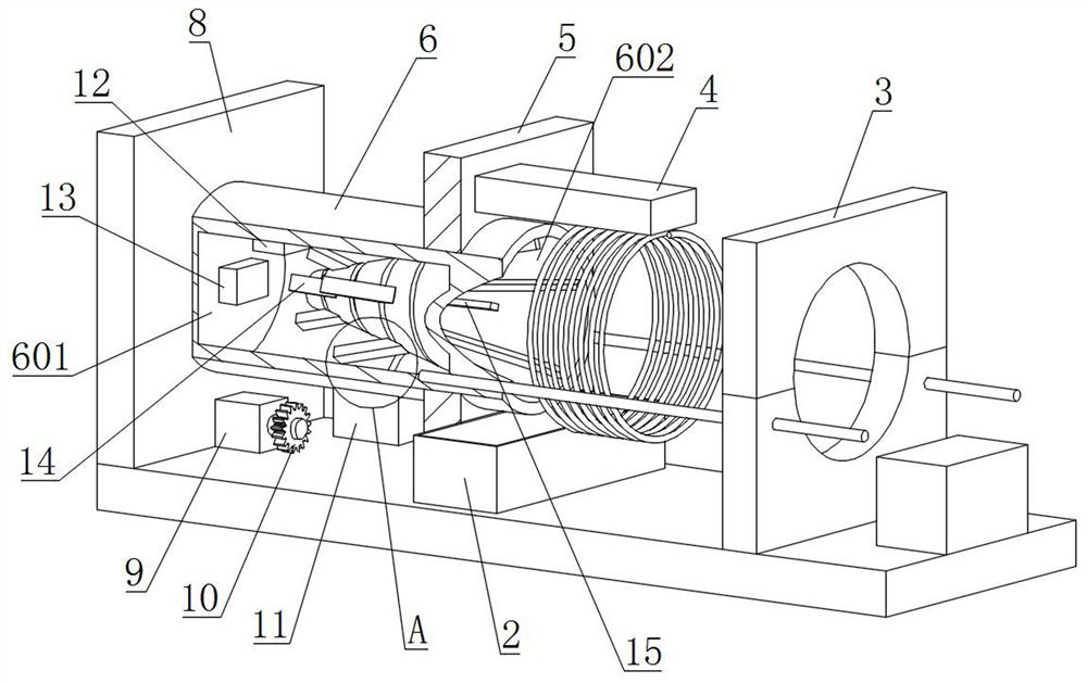 Multifunctional tunnel supporting pointed machine