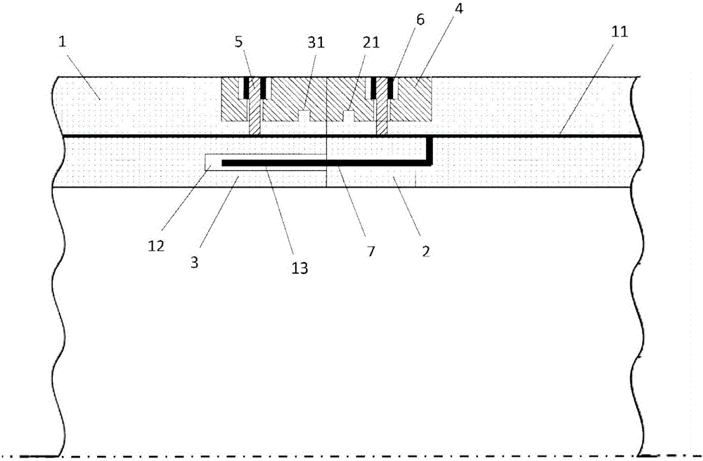 Novel rapid connecting device and method for following pipe piles while drilling