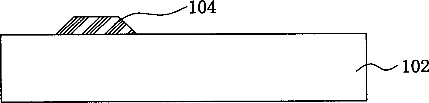 Method for remaking etching suspension layer