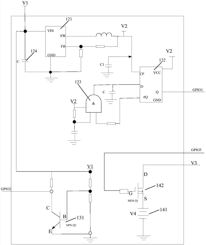 Device for regulating and controlling illuminating lamp and illuminating lamp