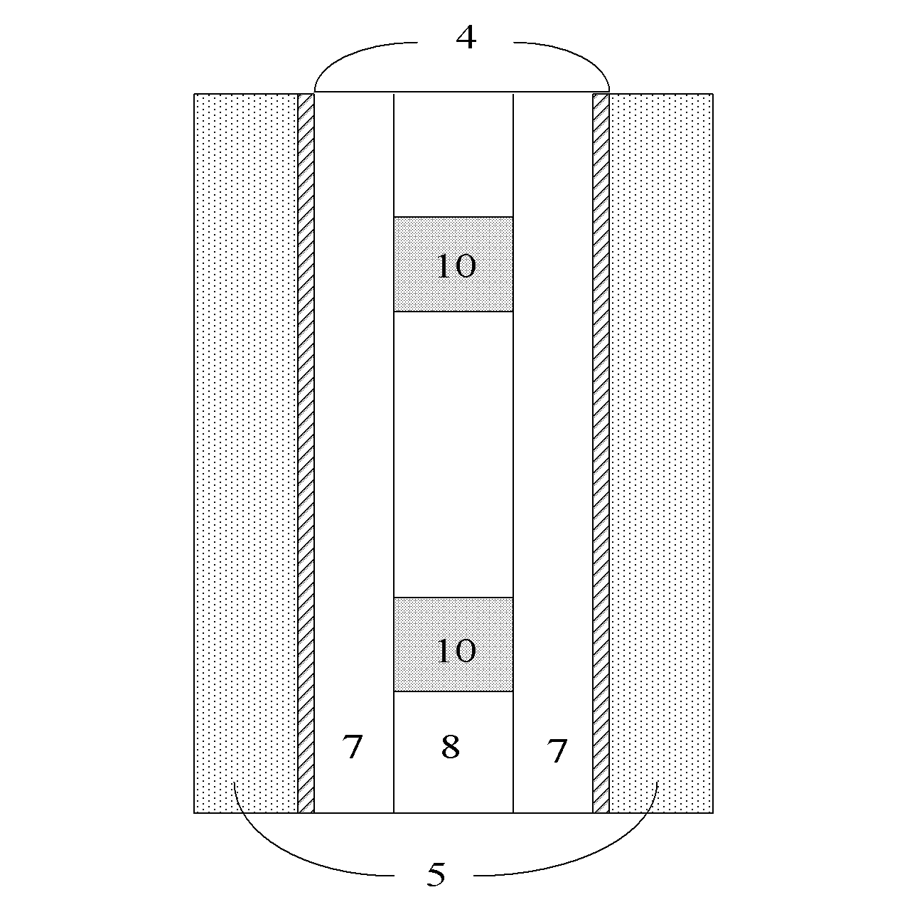 Accumulation type grooved-gate diode