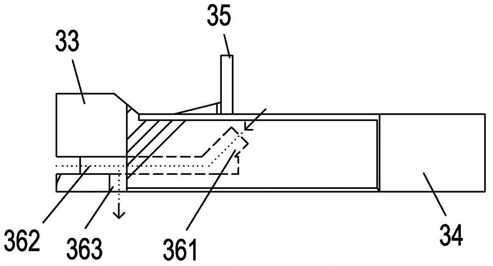 Drainage hopper for exposed frame curtain wall