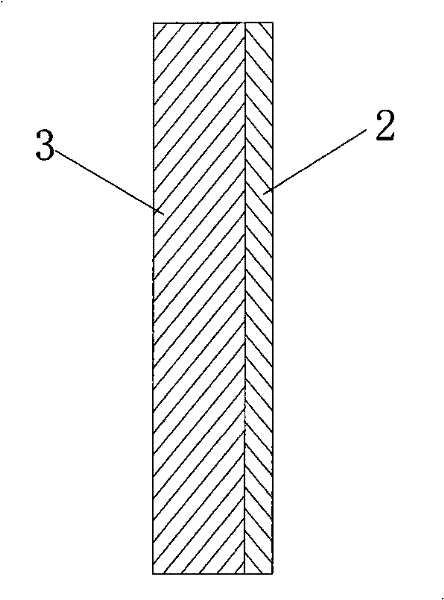 Compound filter material, method and application thereof