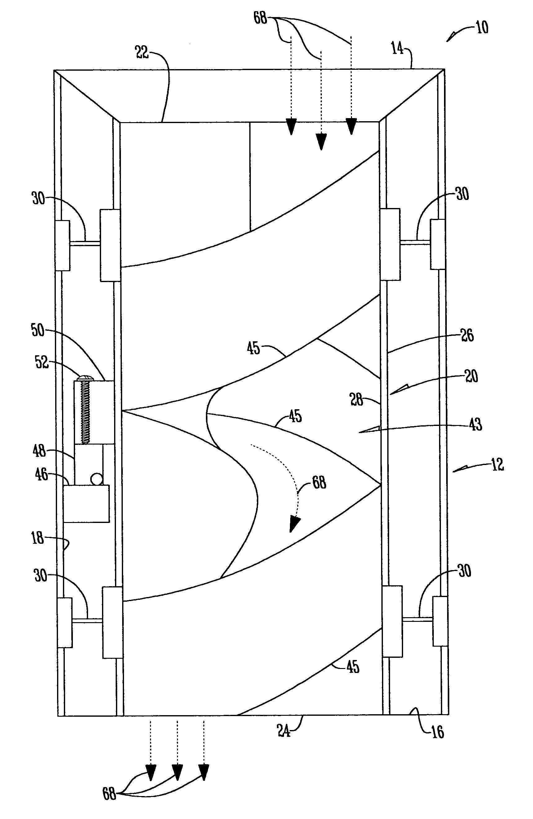 Method of measuring flow rate of flowable material under continuous flow conditions, and an in-line continuous flow meter