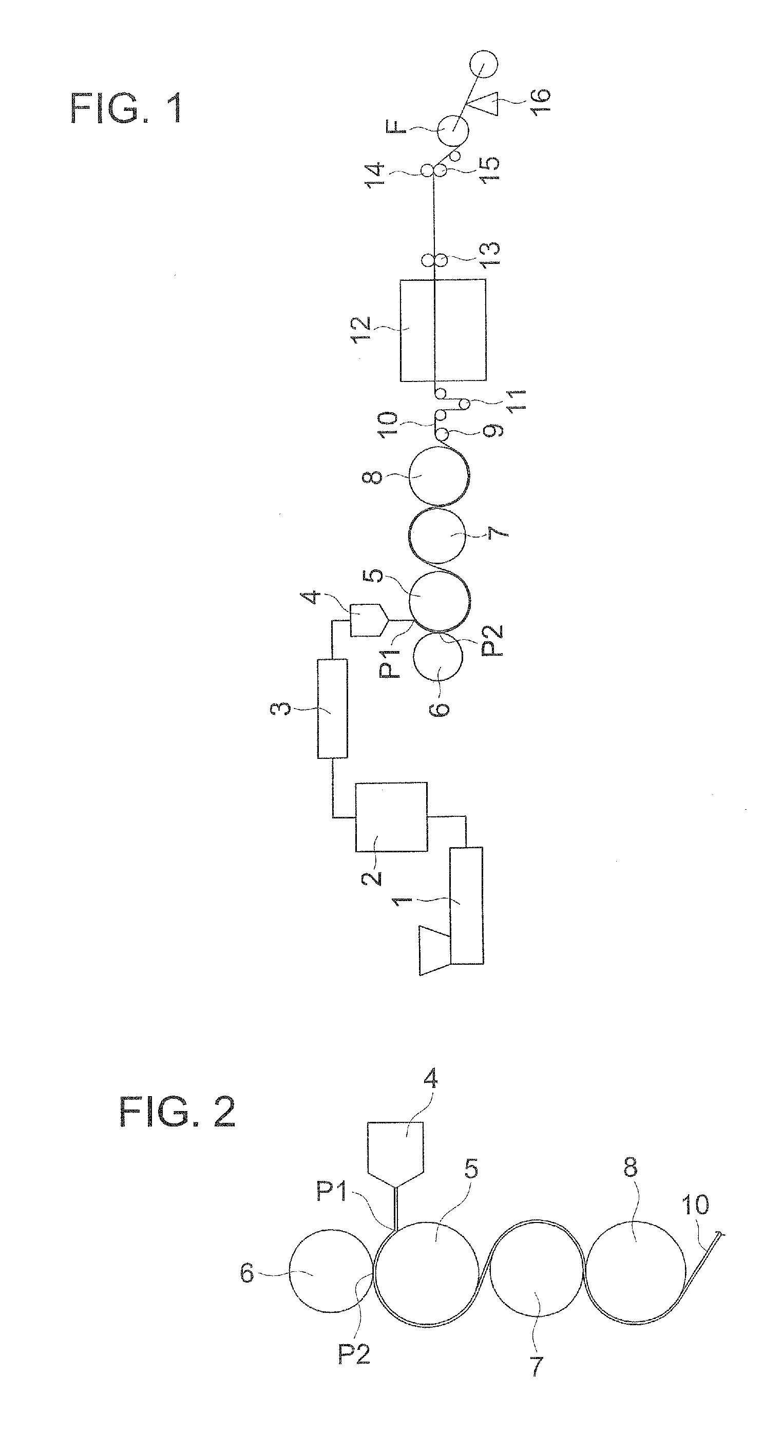 Process for producing cellulose ester film, cellulose ester film, polarization plate and display unit