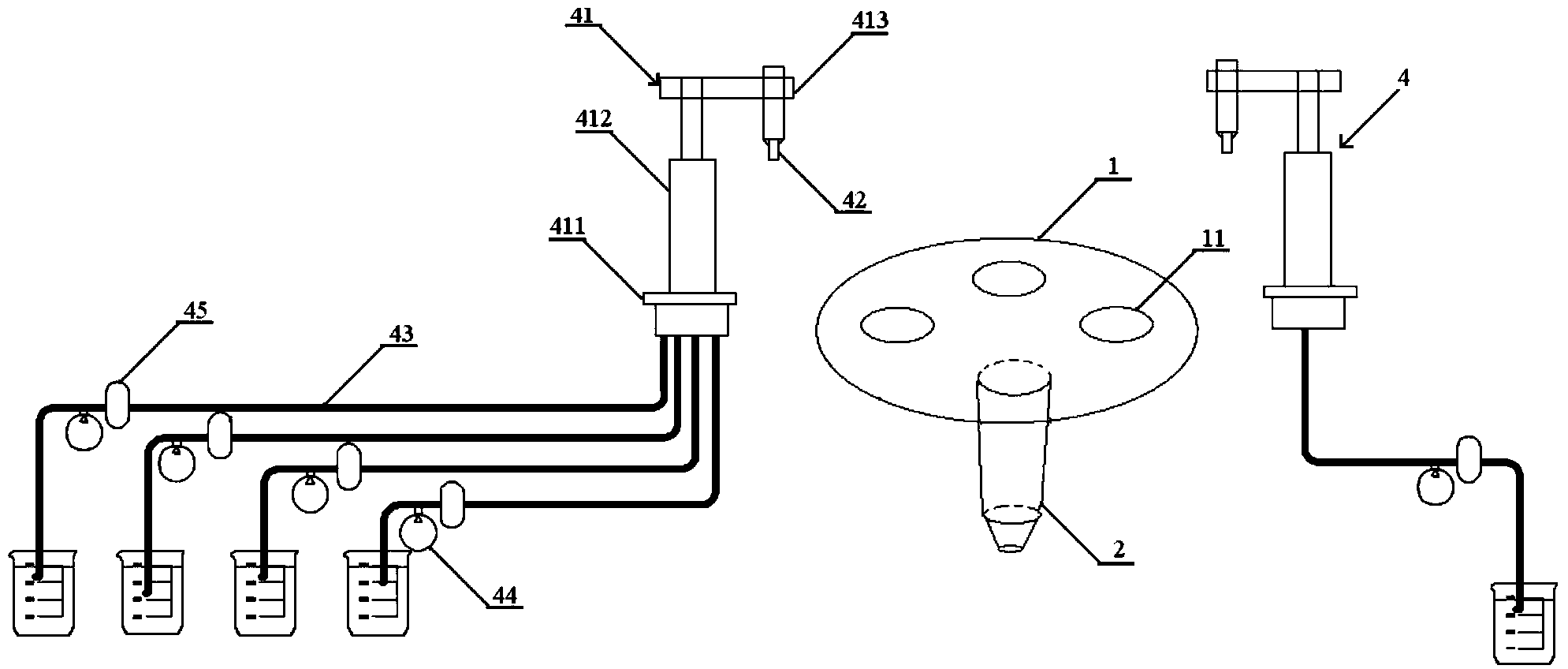 Automatic cell paraffin block preparation device and method