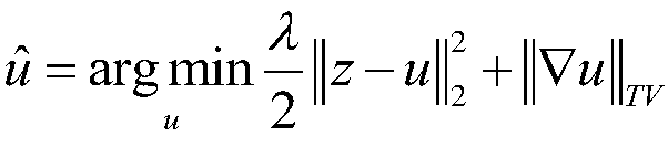 An image denoising method and system based on total variation and wavelet transform