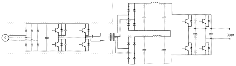 A high-power electromagnetic exploration constant current transmitter and modulation method thereof